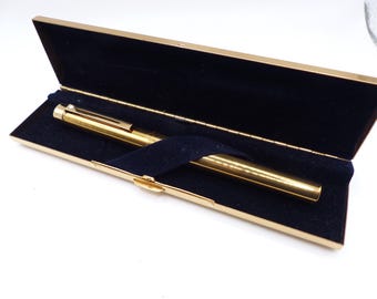 Imperial Brass Sheaffer Targa 14k Nib fountain Pen restored