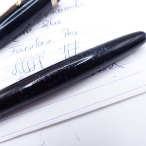 Azure Blue Parker Vacumatic Major Fountain Pen restored image 4