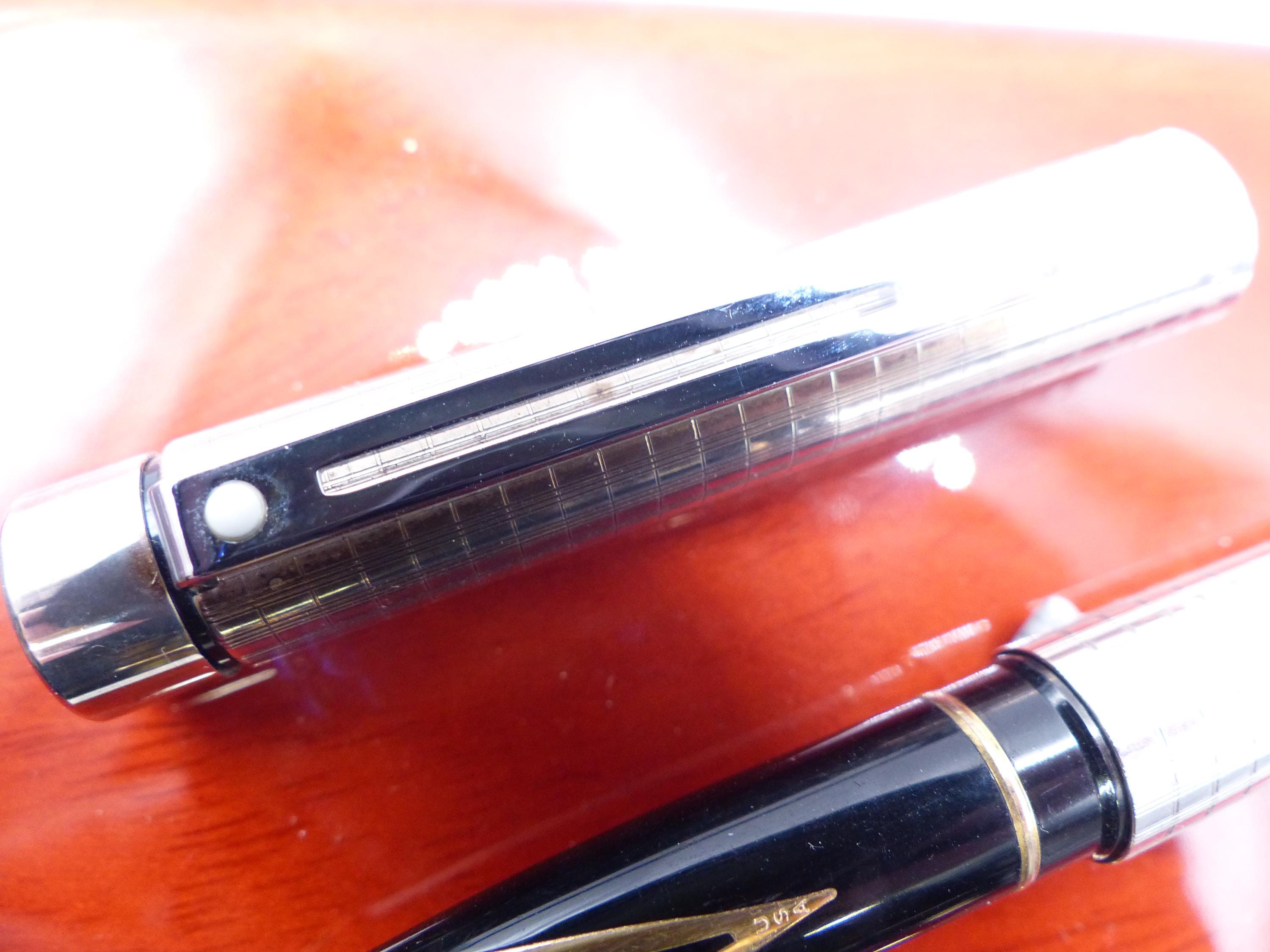 Mint Sterling Silver Sheaffer Targa 1004 Fountain Pen - Etsy