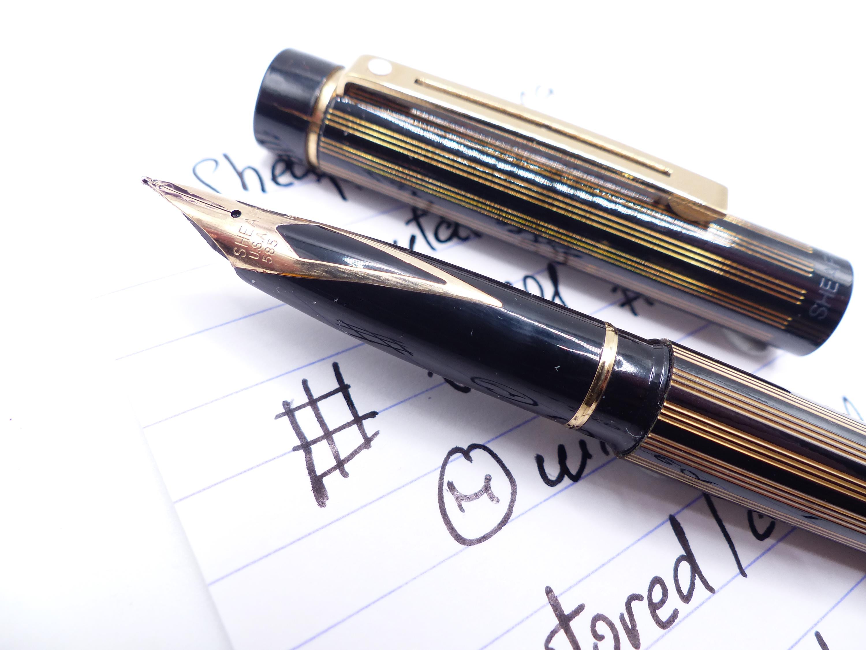 Sheaffer Targa Regency Stripe 675 Fountain Pen Restored, Boxed - Etsy