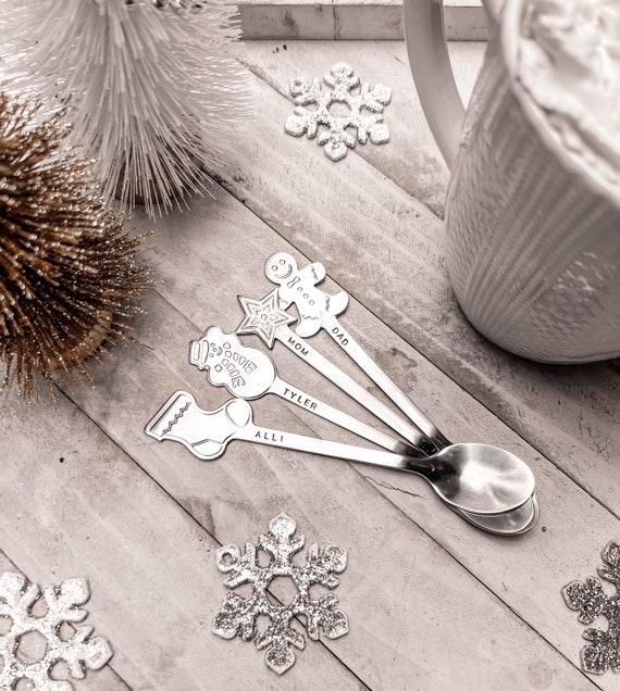 Hot Cocoa Spoon Christmas Personalized Hot Chocolate Stirrers