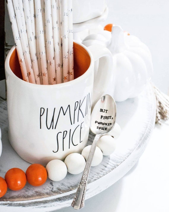 But first, pumpkin spice stamped spoon