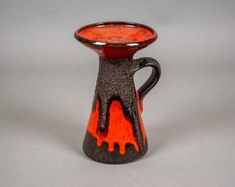 西ドイツ製ヴィンテージのファット・ラバ花瓶。Carstens Tonnieshof製