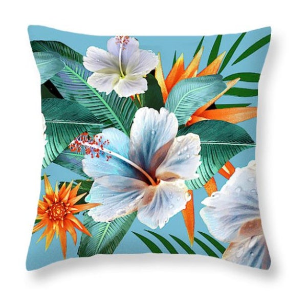 Hawaiian Pillow Etsy