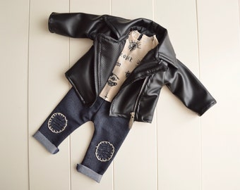 newborn leather jacket