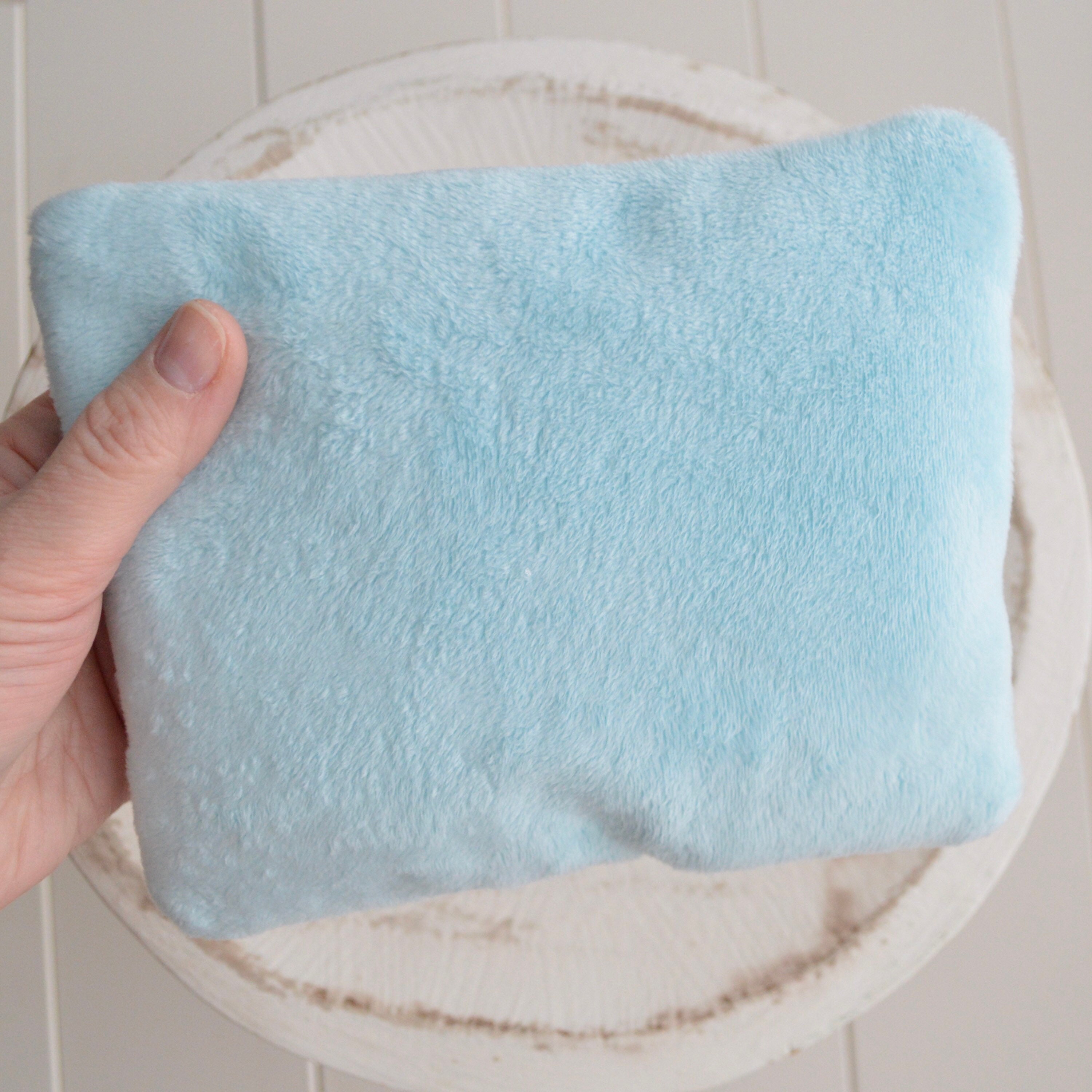 Blue and white newborn posing pillow. Baby newborn sewing Etsy