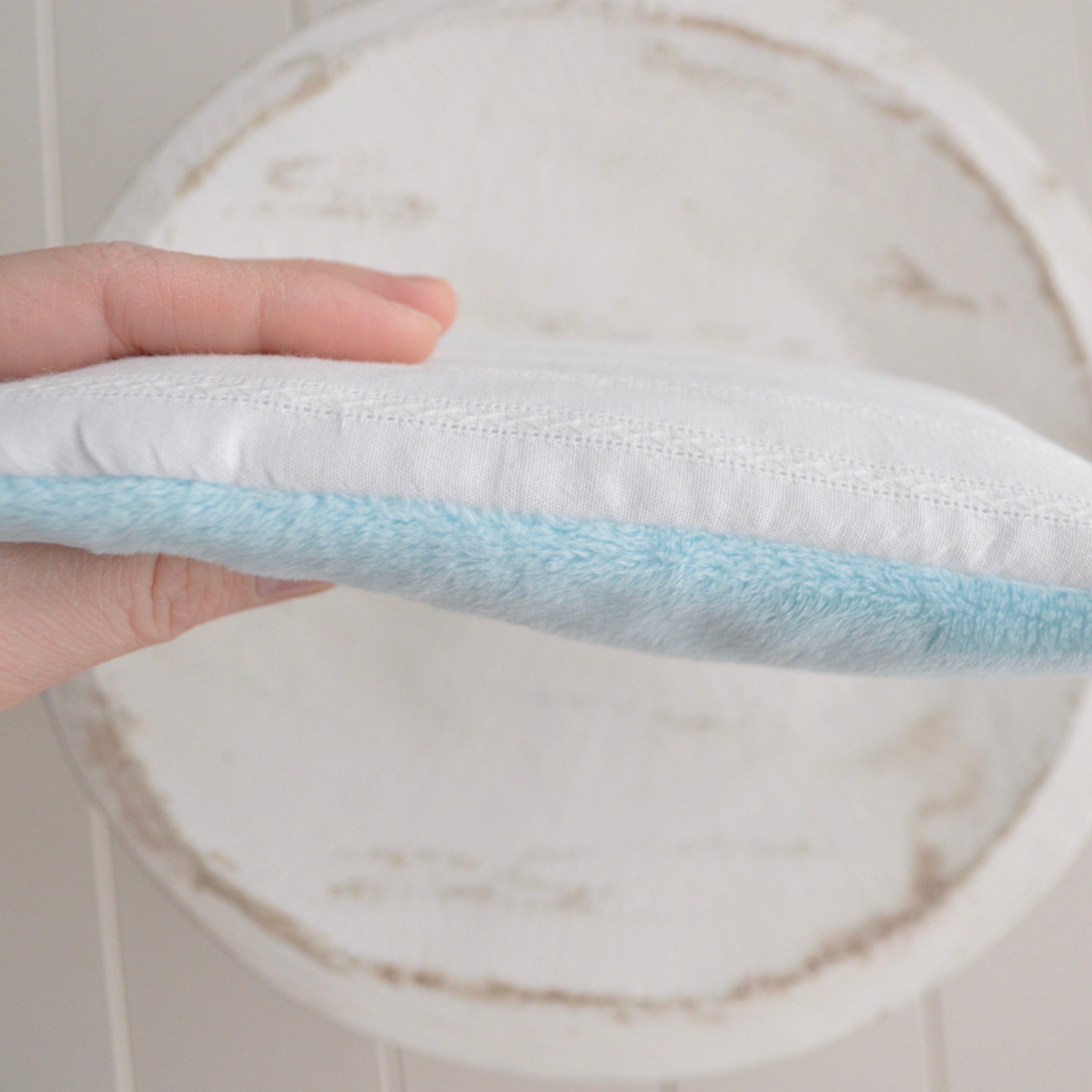 Blue and white newborn posing pillow. Baby newborn sewing Etsy