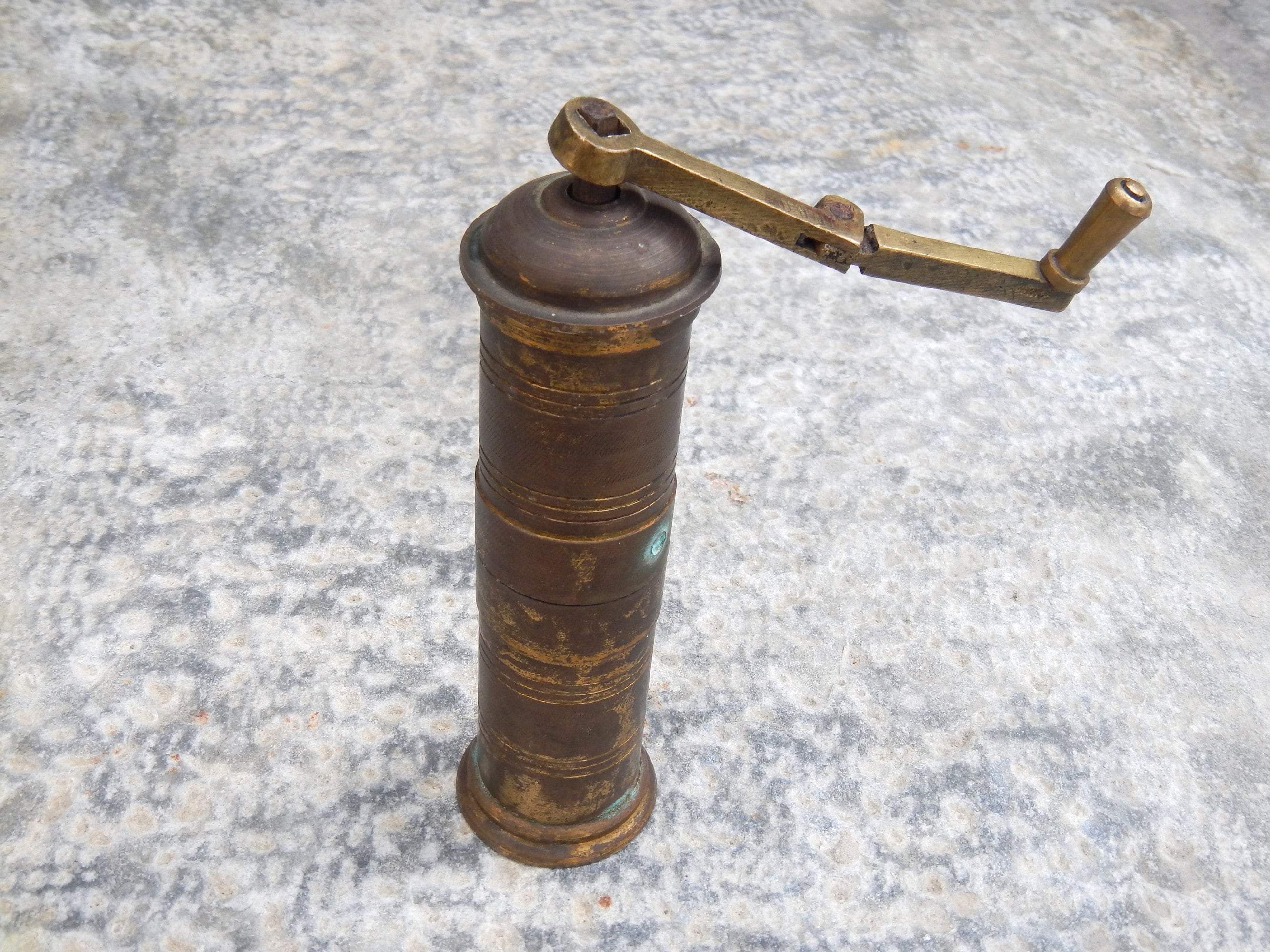 Vintage Brass Coffee Grinder Vintage Kitchen Decor Etsy