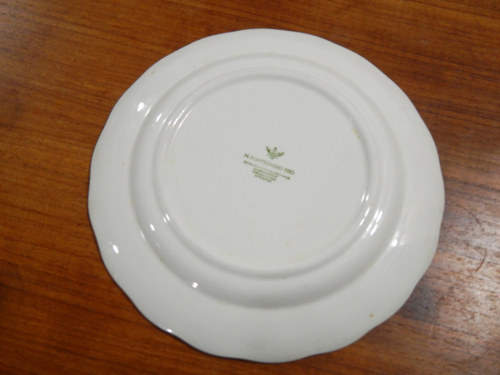 Vintage Italian Blue And White Dish N FONTEBASSO 1760 Etsy