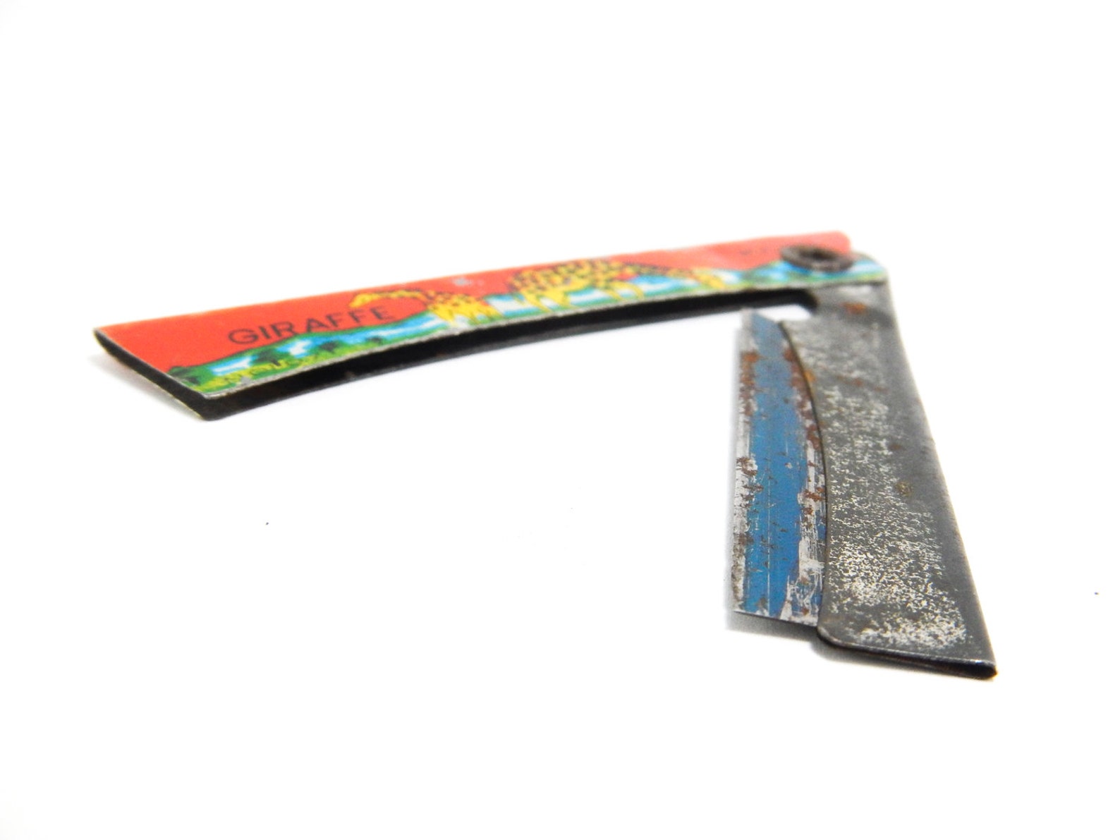 Vintage Folding Razor Blade Metal Razor Blade Collectable | Etsy