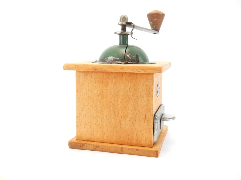 wooden pepper grinder wooden Spice grinder vintage wooden coffee grinder wooden Coffee Mill
