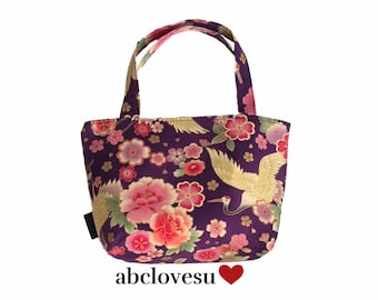 Mini tote bag or Tote bag. An abclovesu tote bag.