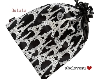 Oo La La Shoe Bag. Travel the world, one shoe bag at a time. An abclovesu shoebag.