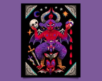 Demonia Oscura - Print