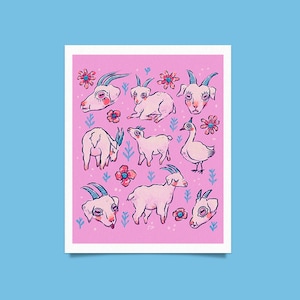 GoatGoatGoose - Print