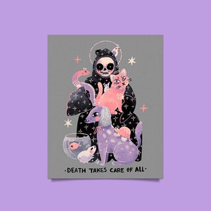 Caring Death - Print