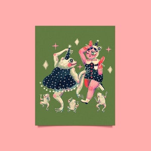 Froggie Dance - Print