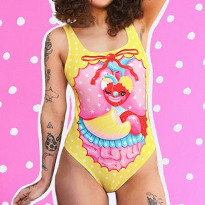 Clown Heart Swimsuit