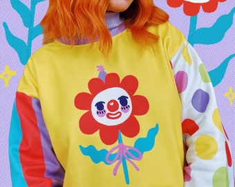 Clown Flower - Sweatshirt