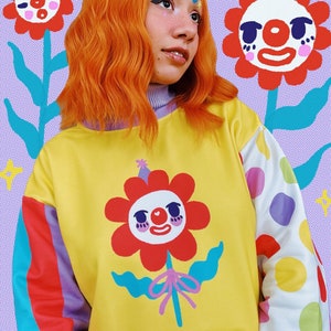 Clown Flower - Sweatshirt