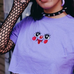 Clownface - Embroidered Tshirt