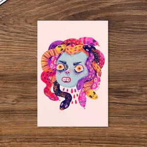 Medusa - Postkarte