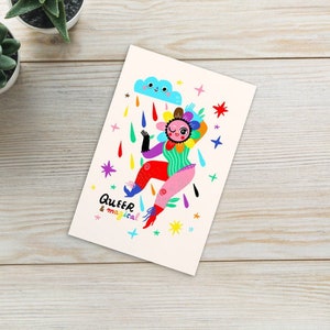 Queer And Magical - Postkarte