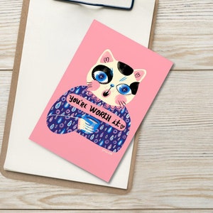 Worth It - Postkarte