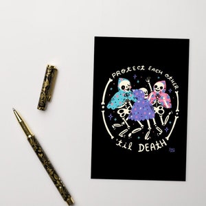 Til Death - Postkarte