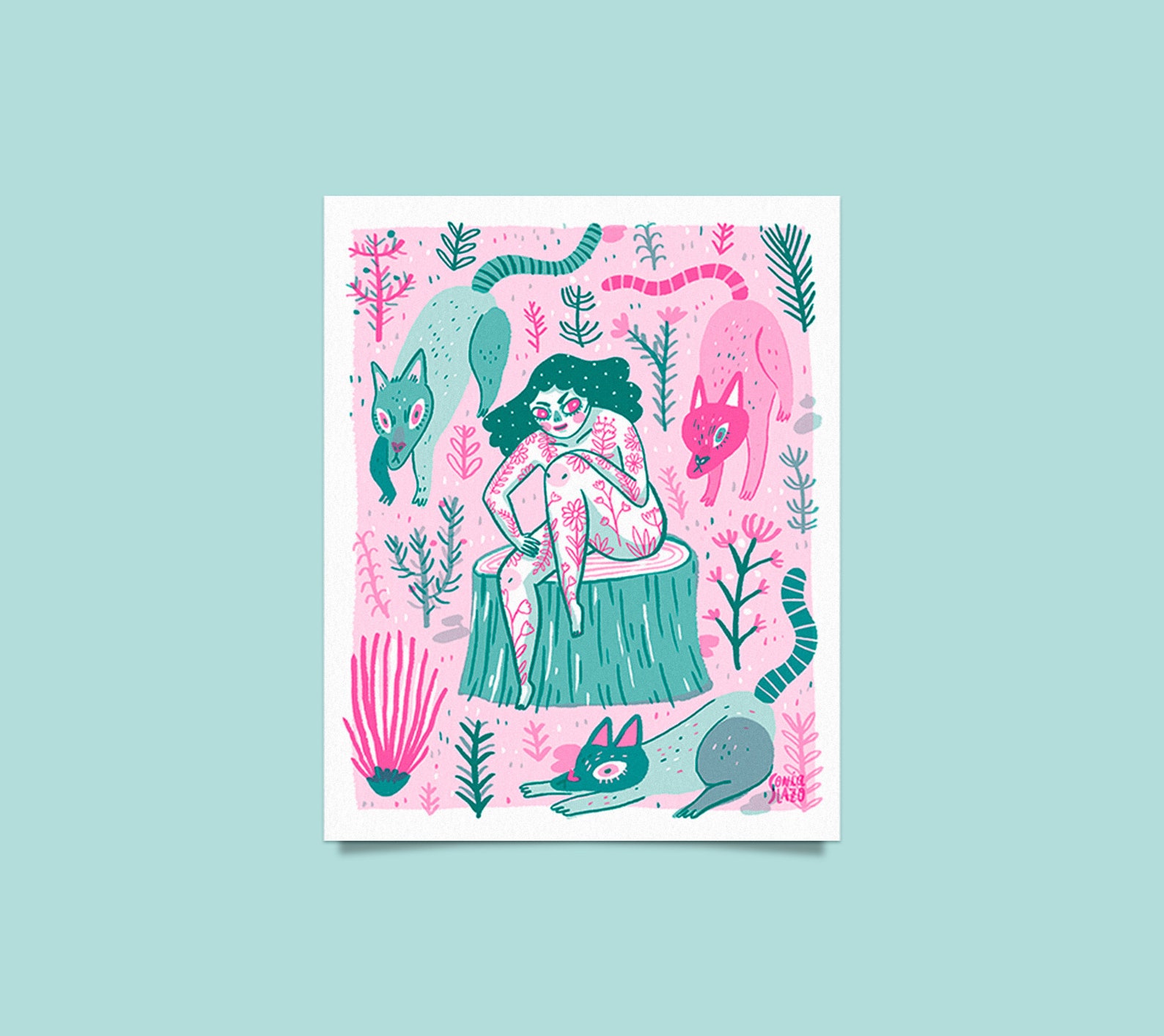 Into the Wild Print - Etsy