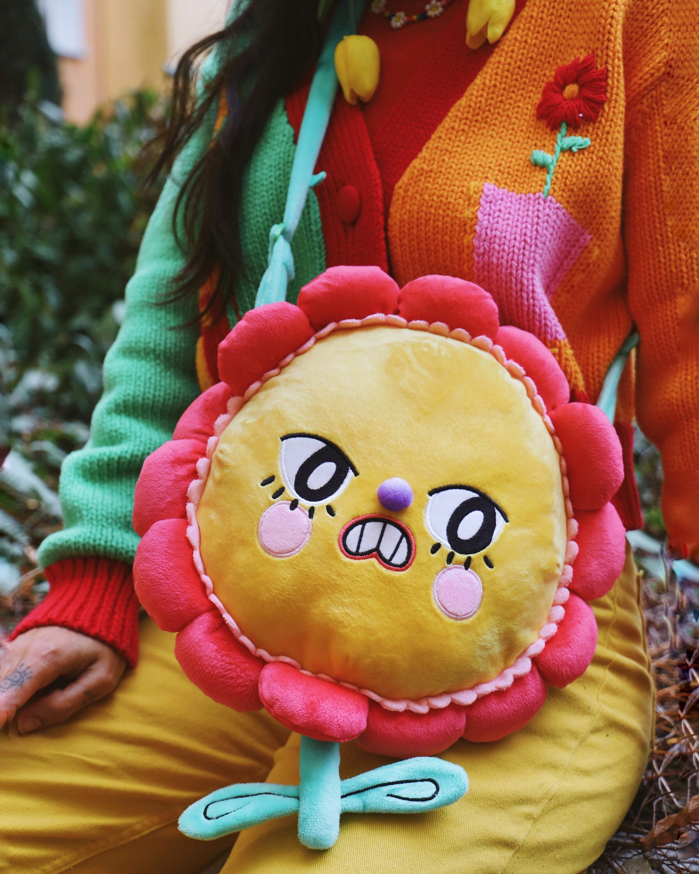 Kawaii Plush Designer Crossbody Bag Cute Winter Fashion Faux Fur