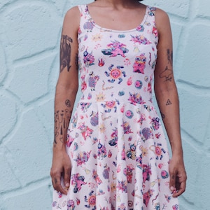 Demon Season Skater Dress - Etsy