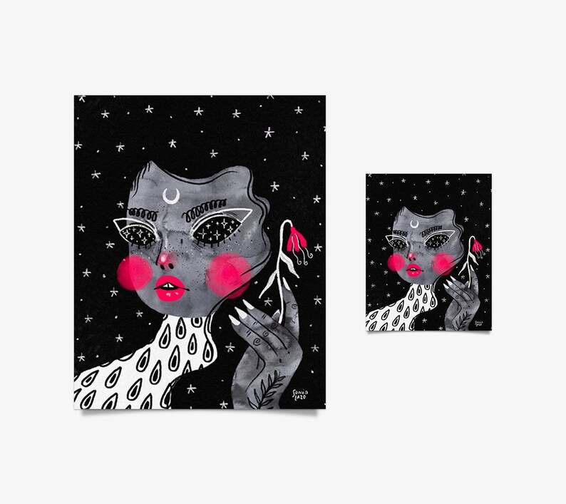 Black Magic Print