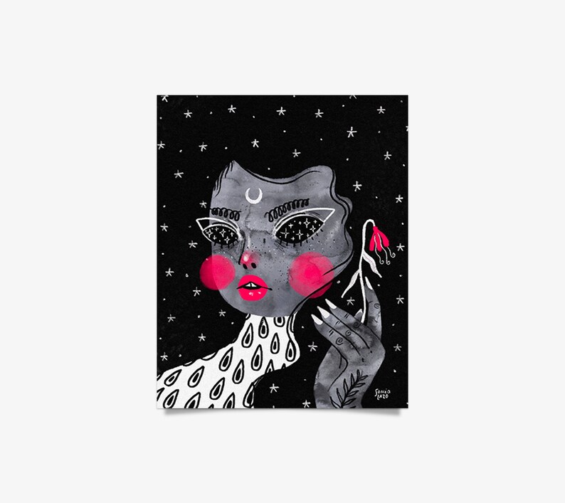 Black Magic Print