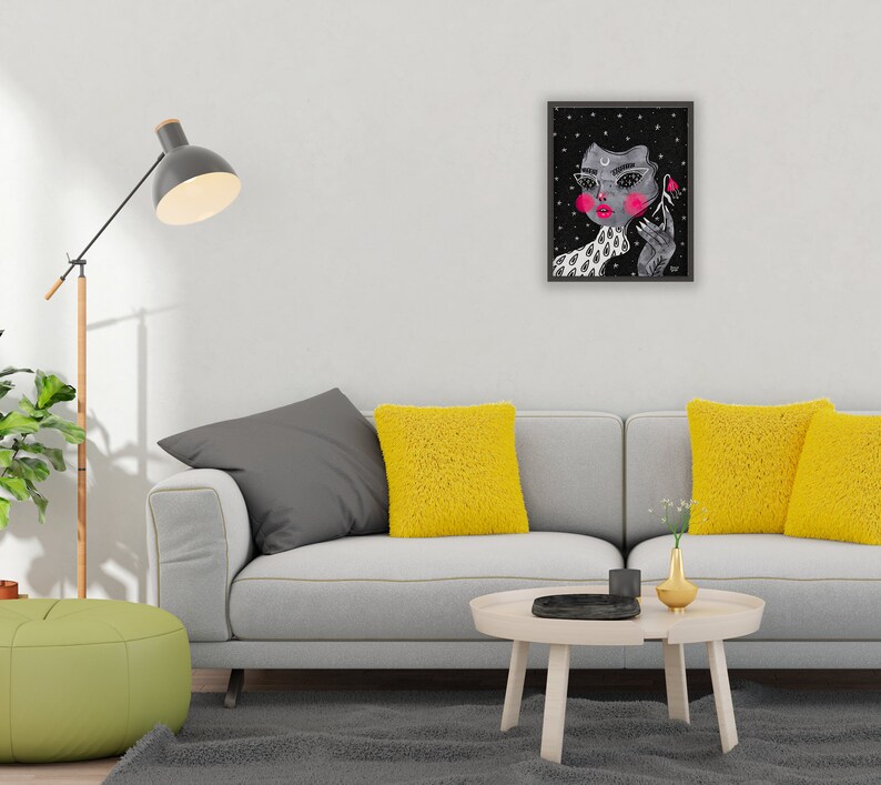 Black Magic Print
