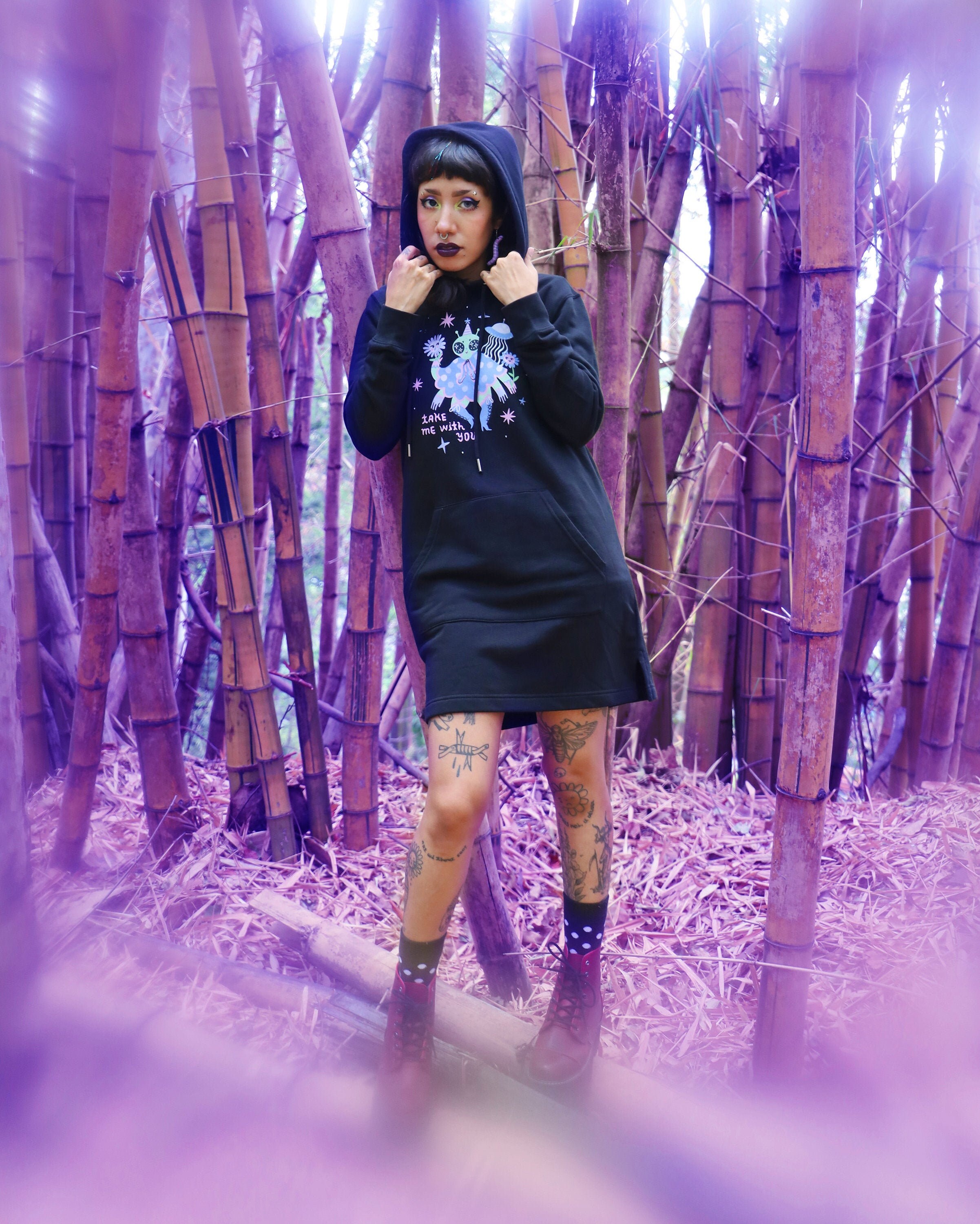 Take Me With You Hoodie Dress - Etsy UK