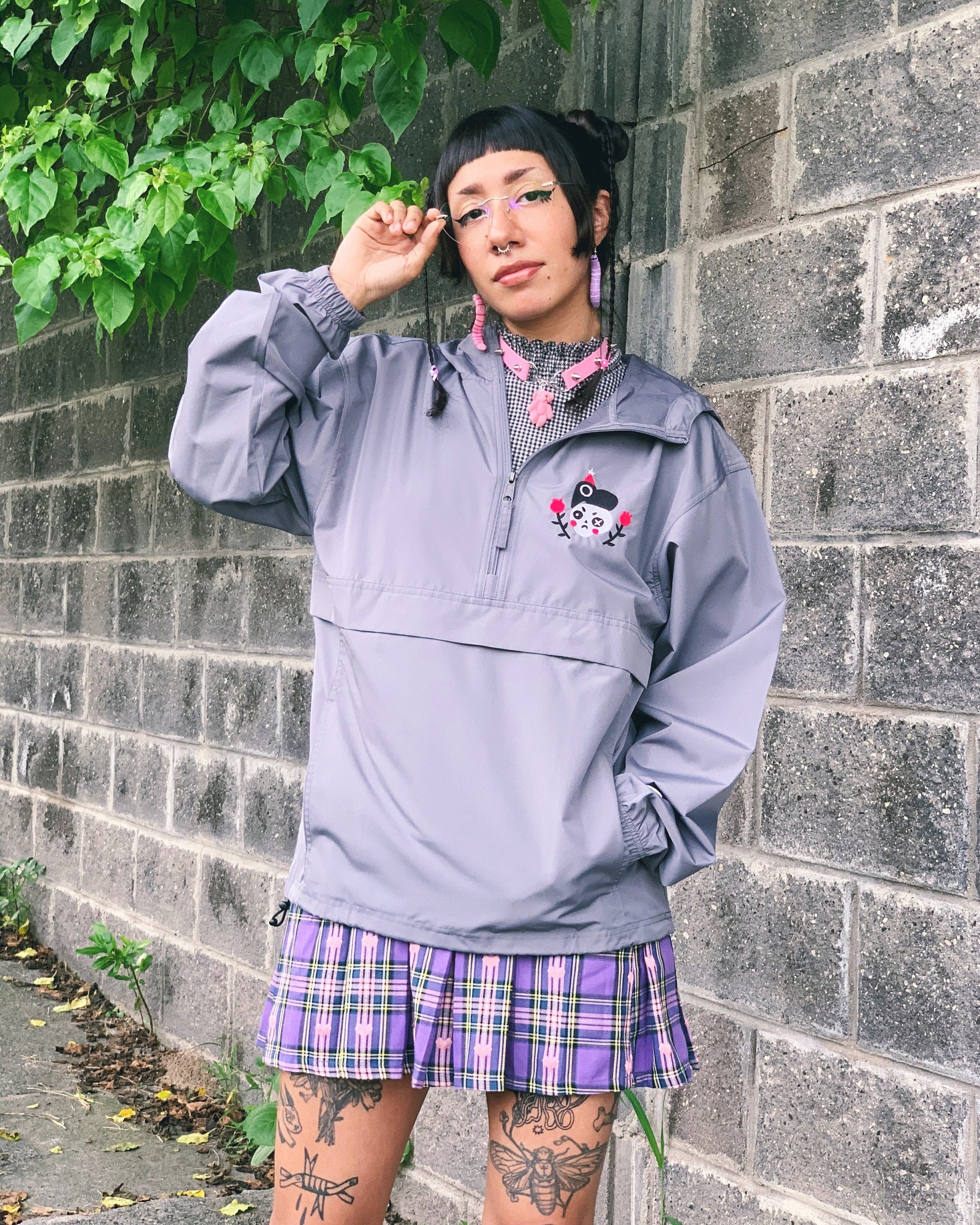 Cute windbreaker clearance outfits