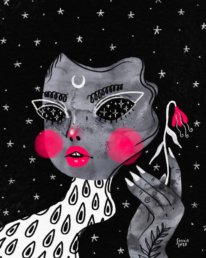 Black Magic Print