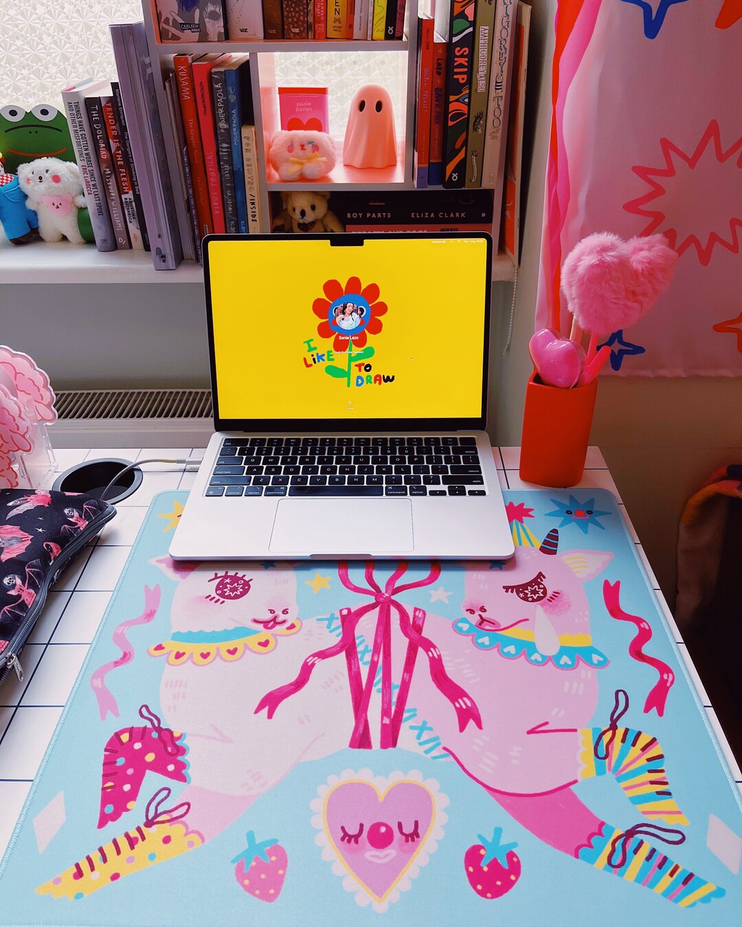 Duality of Goat Computer Mat - Etsy