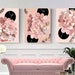 Blush Abstract Printable Wall Art Set of 2 Prints Blush Pink Beige ...