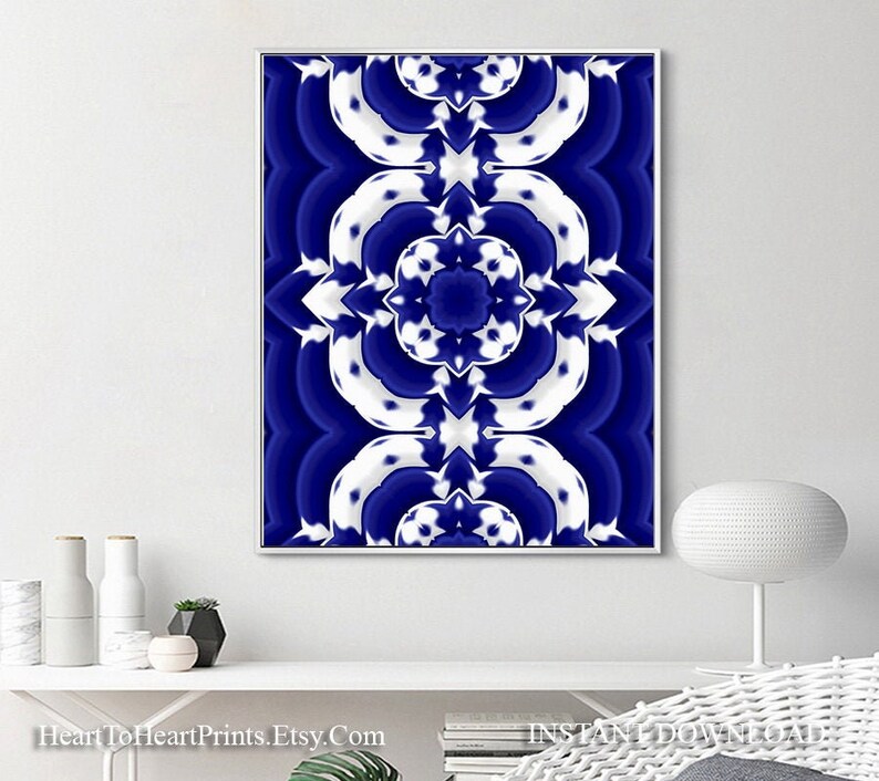 Navy Abstract Printable Art Navy Blue Abstract Wall Art Navy Rustic Bedroom Living Room Wall Decor Instant Download Navy Blue Wall Decor