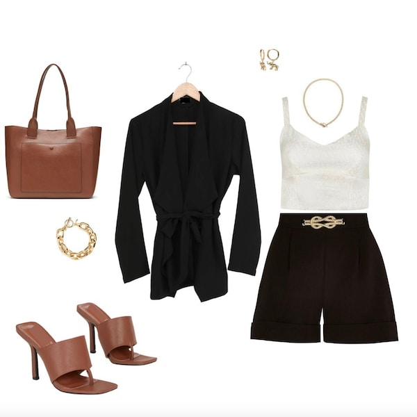 Shop This Outfit. Sophisticated Black And Brown Outfit Details (Easier than a clothing subscription and your outfit is styled by a stylist!)