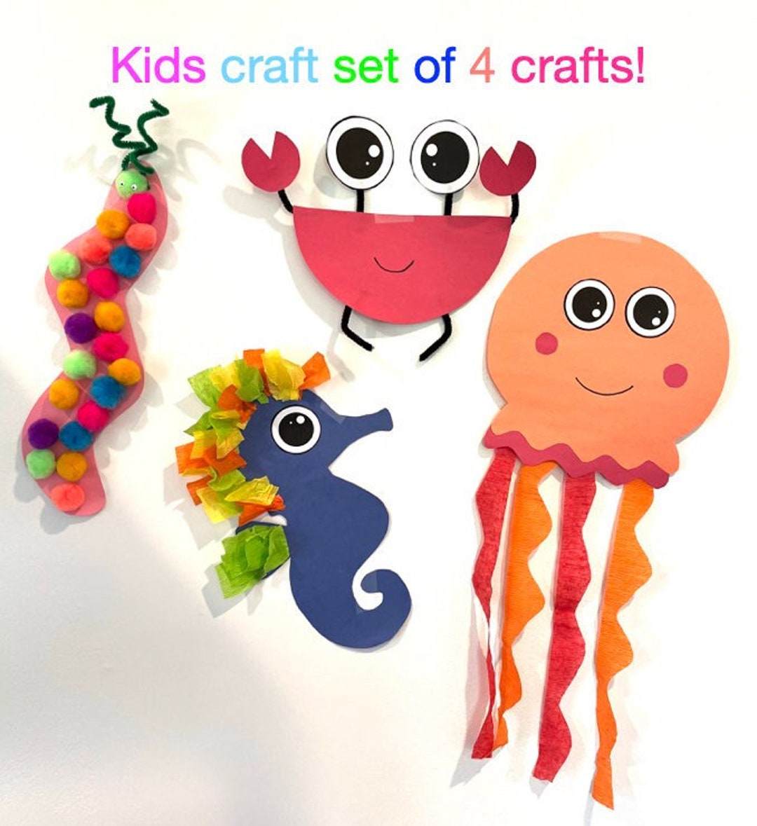 Octo-Craft Stickers - Seabright Crafts