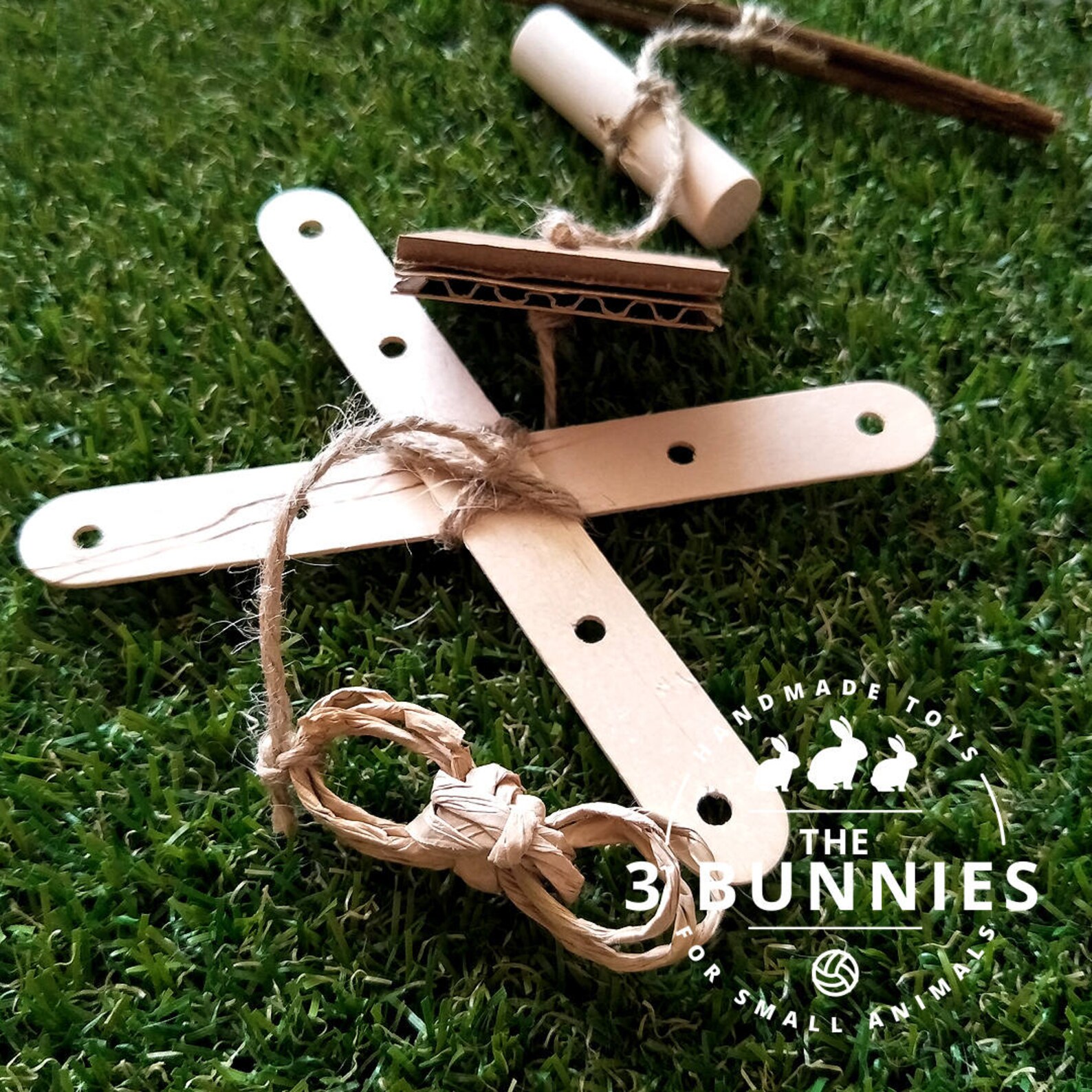 Wooden Chew Toy / Rabbit Toys / Bunny Toys / Toys for Rabbits Etsy