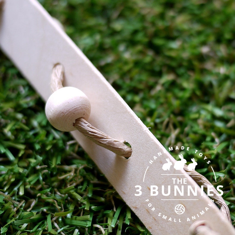 Wooden Chew Toy / Toys for Rabbits Bunnies / Rabbit Toys / Etsy