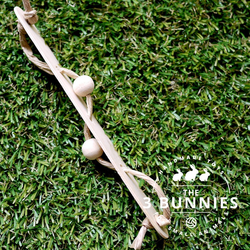 Wooden Chew Toy / Toys for Rabbits Bunnies / Rabbit Toys / Etsy