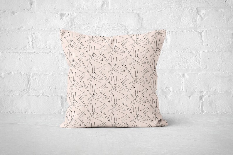 Bobby Pins Pillow Cases Throw Pillow Covers Cute Accent Etsy