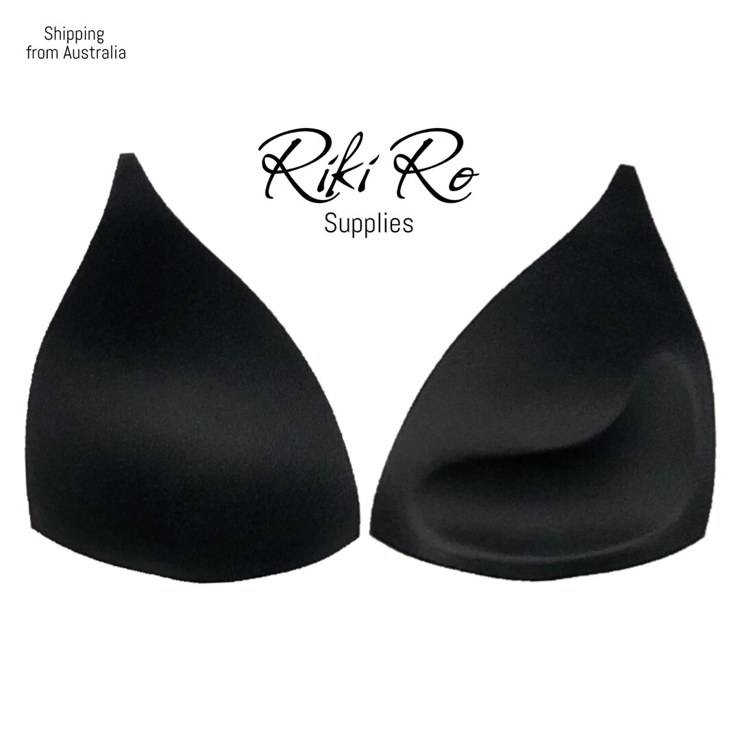 Soft Molded Triangle Push up Bikini Cups for Fitness Bikini Swimwear