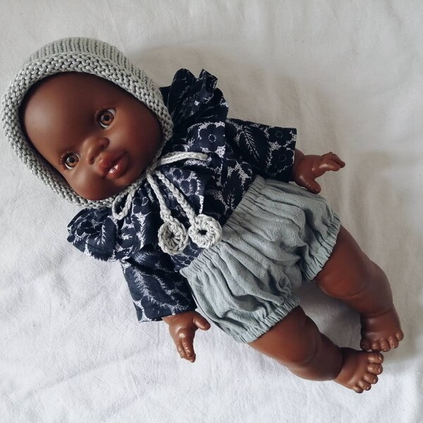 Paola Reina Gordi doll clothes / Minikane doll clothes / Doll clothes for 13 inches and 15 inches doll / Miniland doll clothes