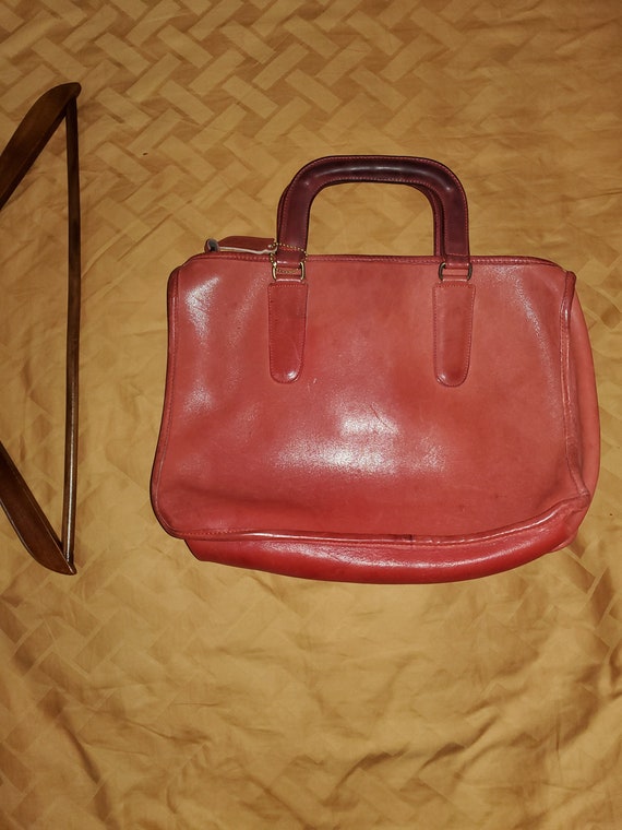 Coach Vintage Cashin Speedy Brief Bag - Lipstick R
